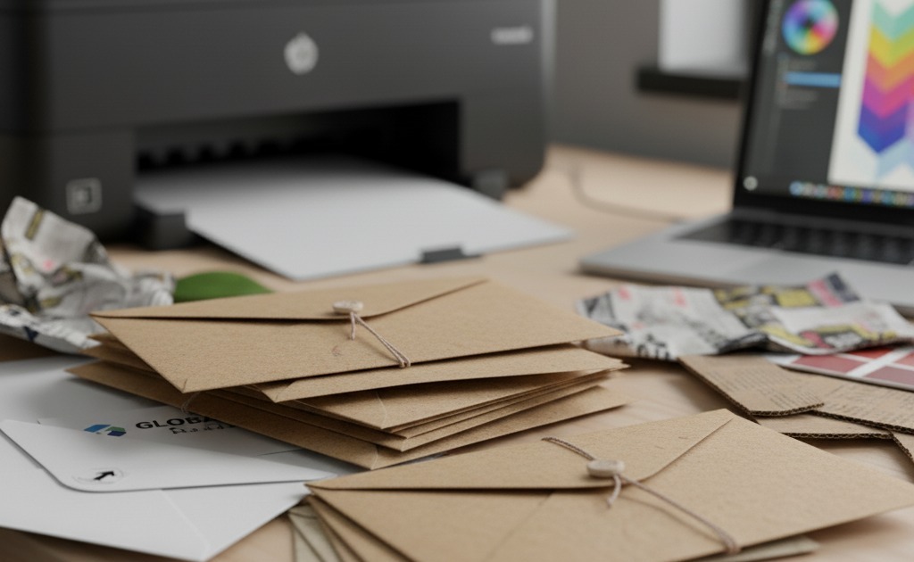 Monsterzak enveloppen — voorbeeldafbeelding