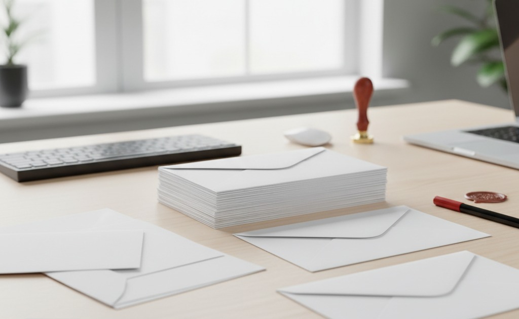 Standaard enveloppen — voorbeeldafbeelding